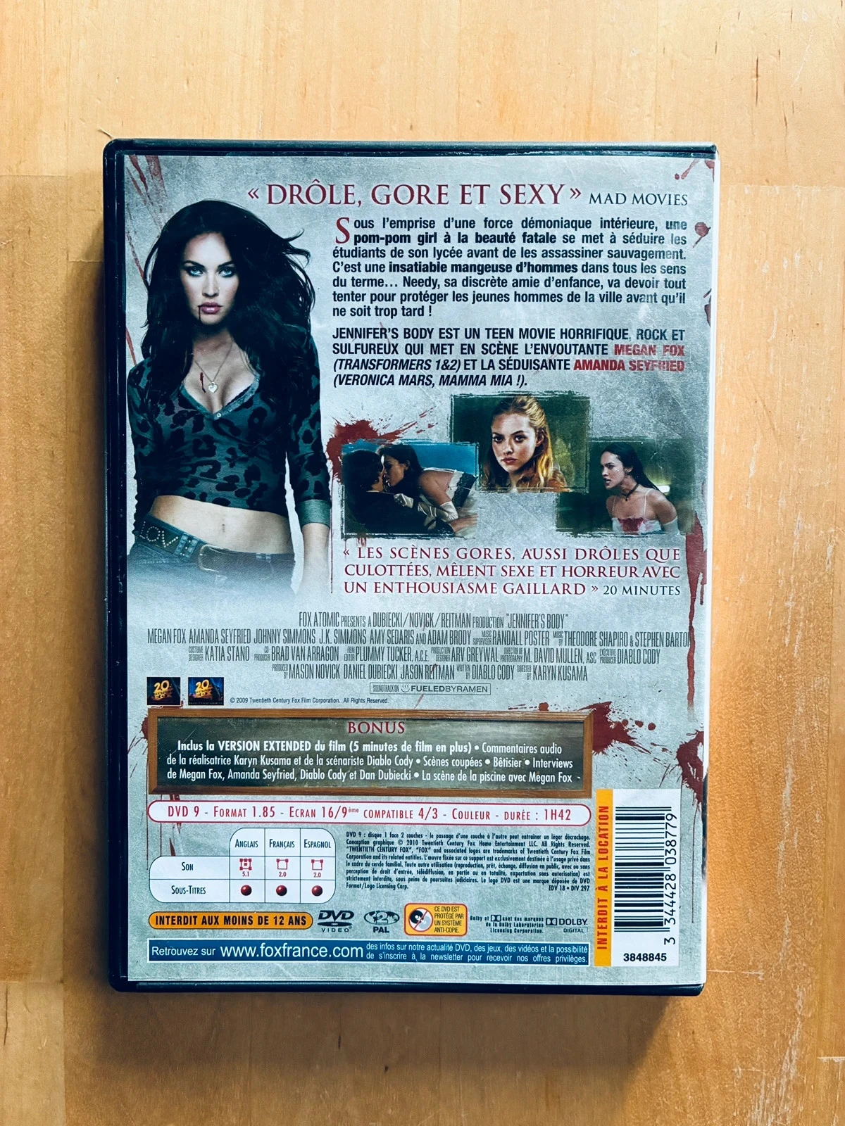 DVD Jennifer’s Body unrated version. – photo 3